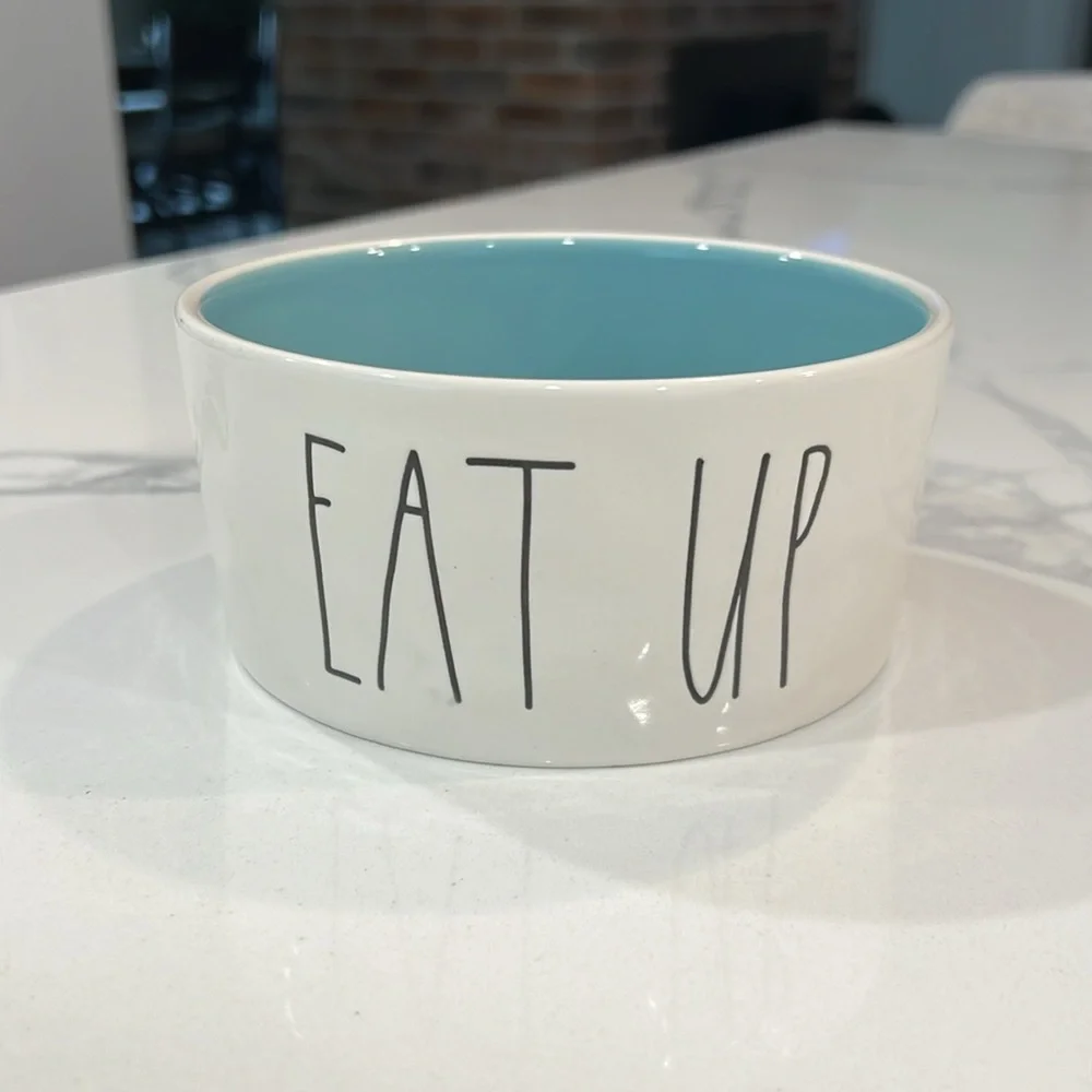 🐾Cute. Rae Dunn EAT. UP. 🐾🐾Bowl...